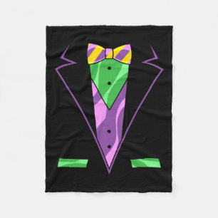 Carnival Masquerade Tuxedo Men Gift Parade Mardi G Fleecedecke