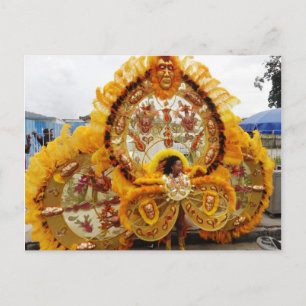 Carnival Masquerader, Trinidad und Tobago Postkarte