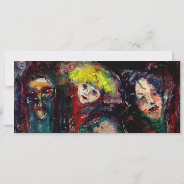 CARNIVAL NIGHT IN VENEDIG Venezianische Masquerade Ankündigung (Vorderseite)