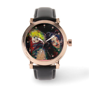 CARNIVAL NIGHT IN VENEDIG Venezianische Masquerade Armbanduhr