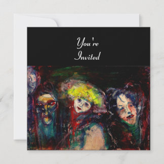 CARNIVAL NIGHT IN VENEDIG Venezianische Masquerade Einladung