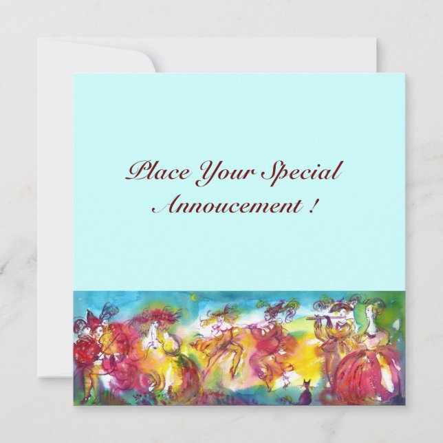 CARNIVAL NIGHT, Mardi Gras Masqureade, Tanz, Musik (Vorderseite)