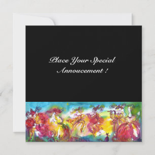 CARNIVAL NIGHT, Mardi Gras Masqureade, Tanz, Musik Einladung