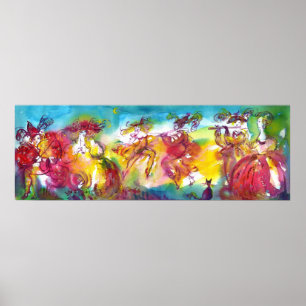CARNIVAL NIGHT / Venetian Masquerade,,Dance Music Poster