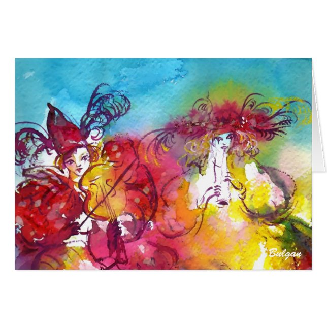 CARNIVAL NIGHT / Venezianische Masquerade, Tanzmus (Vorderseite (Horizontal))