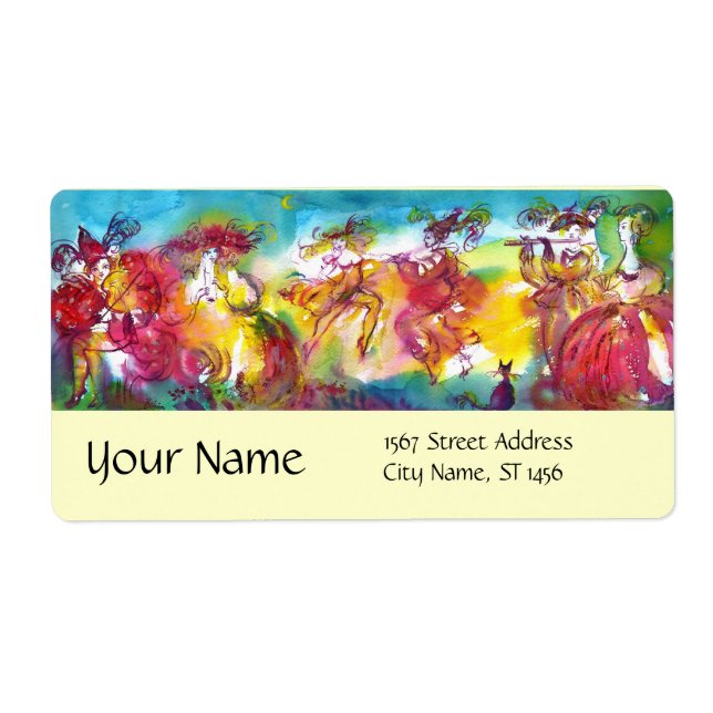 CARNIVAL NIGHT / Venezianische Masquerade, Tanzmus (Vorne)