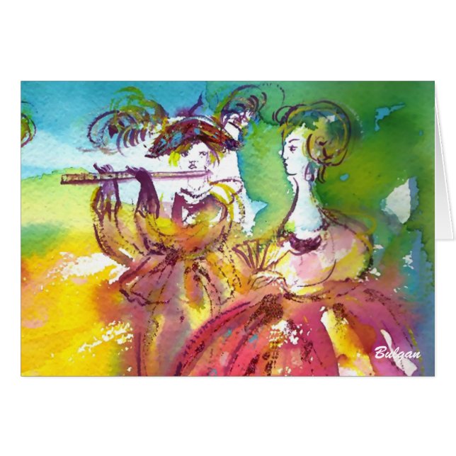 CARNIVAL NIGHT / Venezianische Masquerade, Tanzmus (Vorderseite (Horizontal))