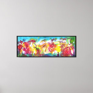 CARNIVAL NIGHT / Venezianische Masquerade, Tanzmus Leinwanddruck