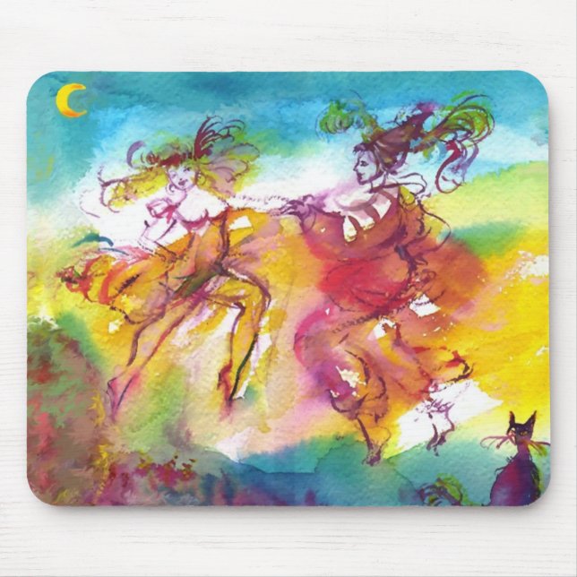 CARNIVAL NIGHT / Venezianische Masquerade, Tanzmus Mousepad (Vorne)