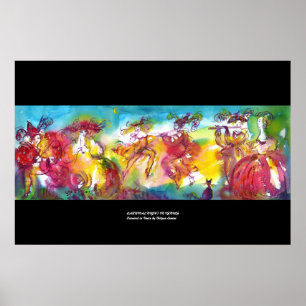 CARNIVAL NIGHT / Venezianische Masquerade, Tanzmus Poster
