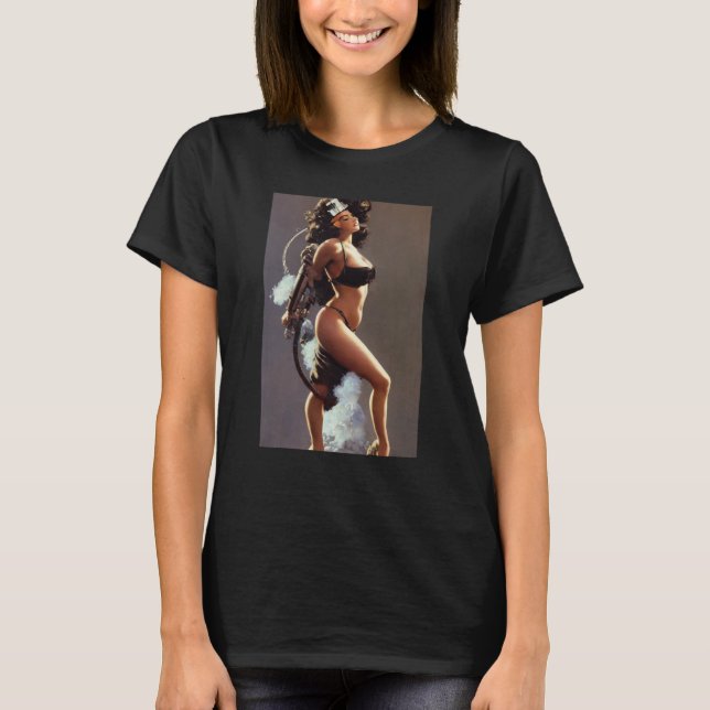 Carnival Rio de Jenero by Don Castillo Artist on F T-Shirt (Vorderseite)