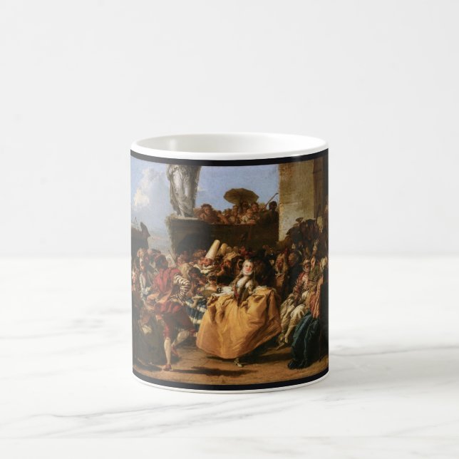 Carnival Scene – Giovanni Domenico Kaffeetasse (Mittel)