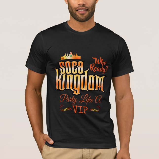 CARNIVAL Soca Kingdom (Ihr Text) T-Shirt (Vorderseite)