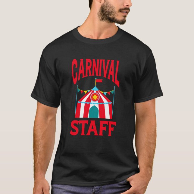 Carnival Staff Shapito Circus Festival Holiday  1 T-Shirt (Vorderseite)