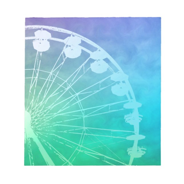 Carnival Summer Design Notizblock (Vorderseite)