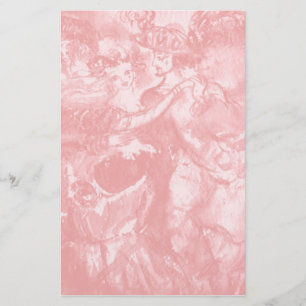 CARNIVAL TANCE, sanftes antikes Rosa Briefpapier