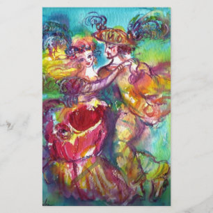 CARNIVAL TANCE, Venezianische Masquerade Briefpapier