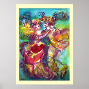 CARNIVAL TANCE Venezianischer Maskenball Poster