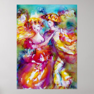 CARNIVAL TANCE Venezianischer Maskenball Poster