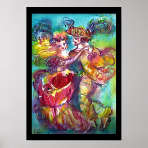 CARNIVAL TANCE Venezianischer Maskenball Poster