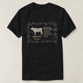 Carnivore for Life The Best Steak Meat Eater T-Shirt