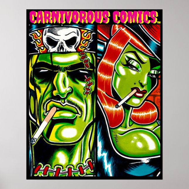 Carnivorous™/Die Schöne und das Biest Poster (Vorne)