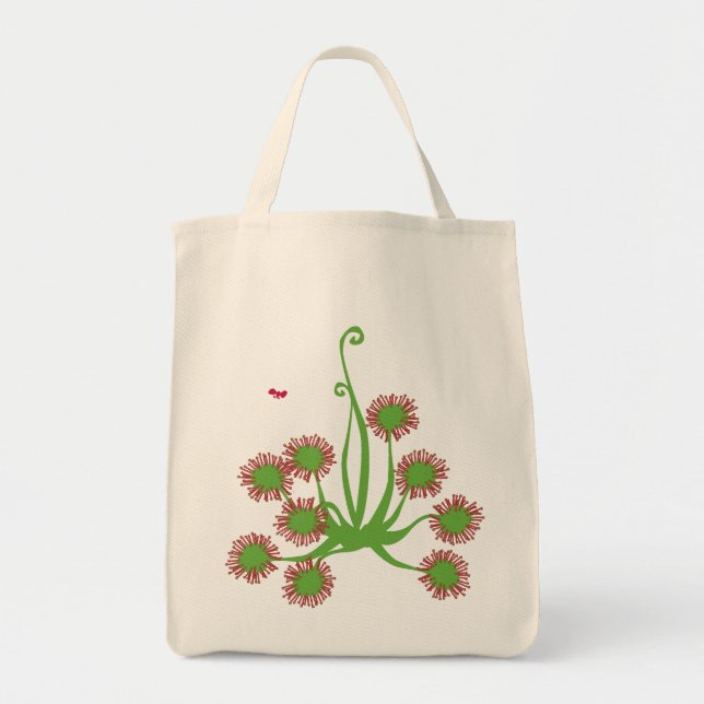 Carnivorous Sundew-Pflanze Tragetasche (Vorne)