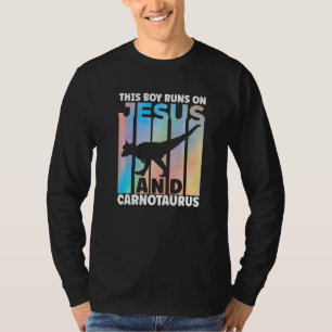 Carnotaurus-Bekleidung Dinosaurier-Outfit Dino-Lie T-Shirt