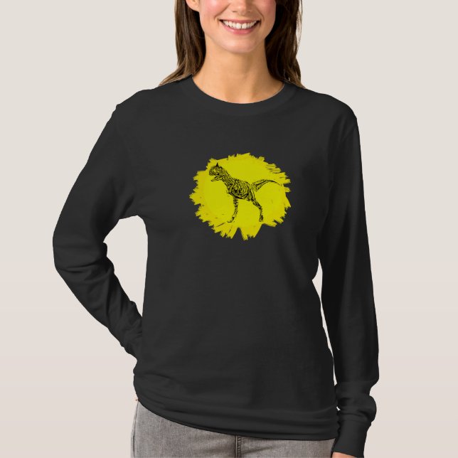 Carnotaurus Dinosaurier Dino T-Shirt (Vorderseite)