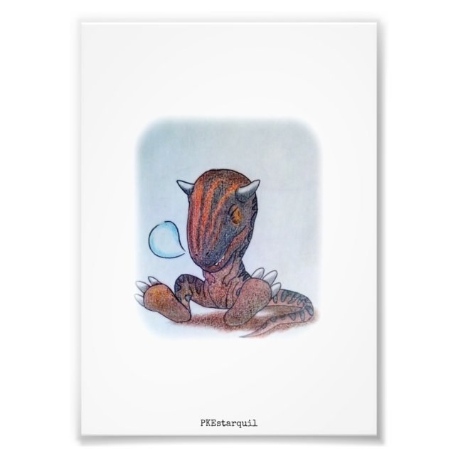 Carnotaurus Fotodruck (Vorne)