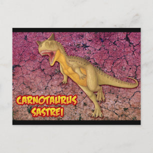 Carnotaurus Sastrei Postkarte
