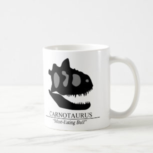Carnotaurus Skull Kaffeetasse