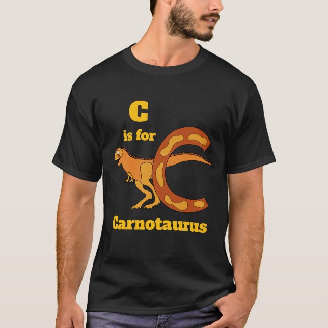 Carnotaurus  T-Shirt (Vorderseite)