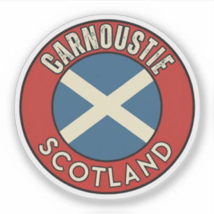 Carnoustie, Schottland Aufkleber
