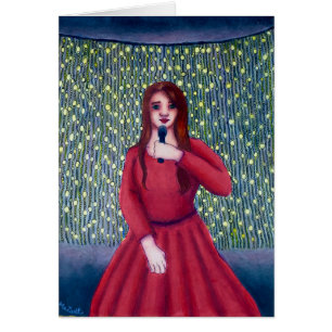 Carol Copic Zeichnend Weihnachtskarte