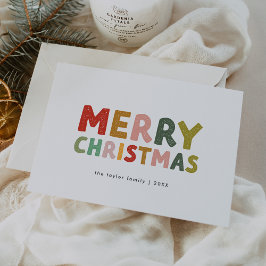 CAROL Niedlicher Familienspass Frohe Weihnachten