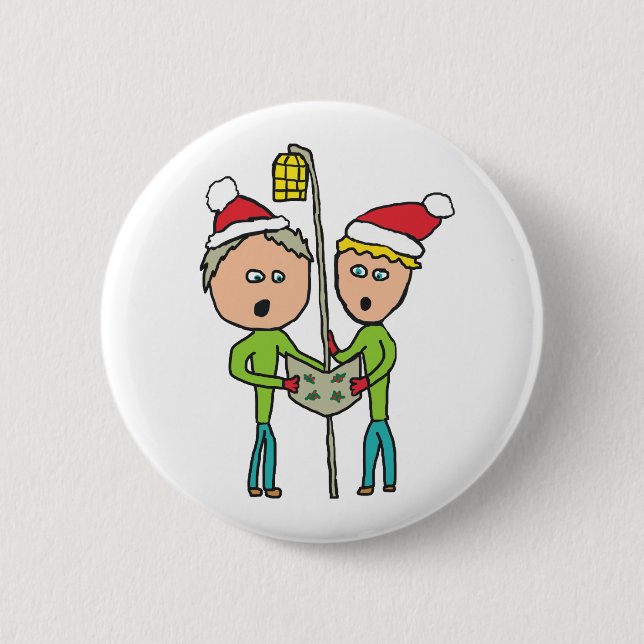 Carol Singing Button (Vorderseite)