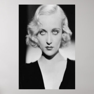 Carole Lombard Eyes Poster