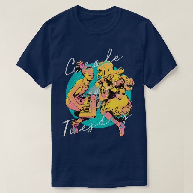 Carole und Dienstag Vinyl  T-Shirt (Design vorne)