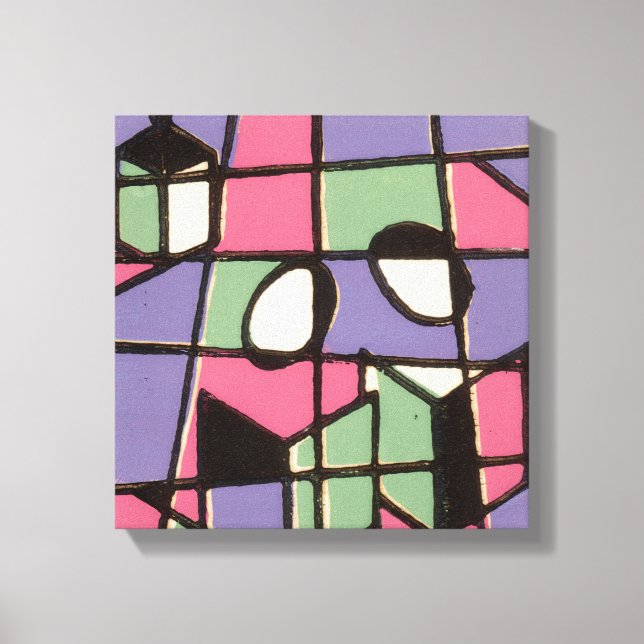 Carolers Leinwanddruck (Vorderseite)