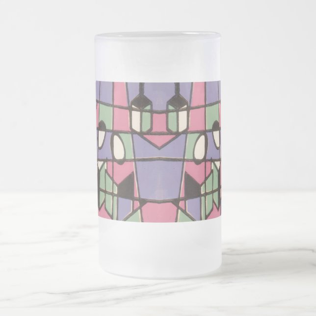 Carolers Mattglas Bierglas (Mittel)