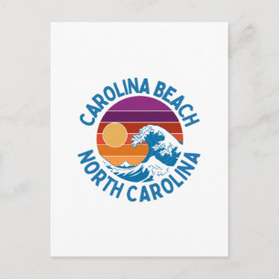 Carolina Beach North Carolina Postkarte