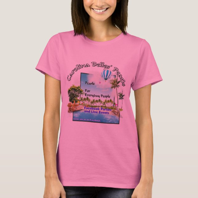 Carolina Belles Pearls 1 T-Shirt (Vorderseite)