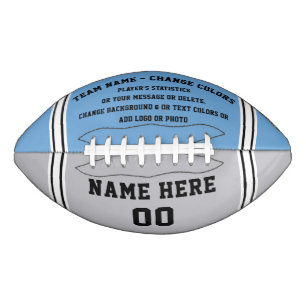 Carolina Blue Football, Custom Made Football