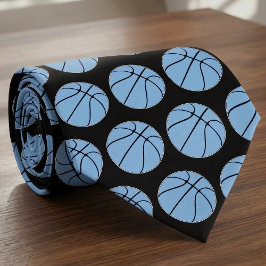 Carolina Blue / Light Blue Basketball Trainer Spor Krawatte