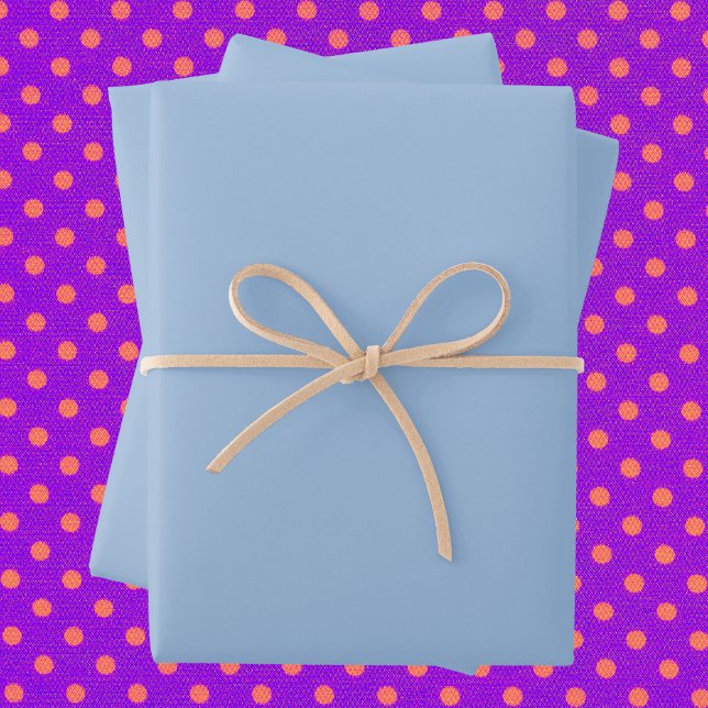Carolina Blue Solid Color Geschenkpapier Set (Von Creator hochgeladen)