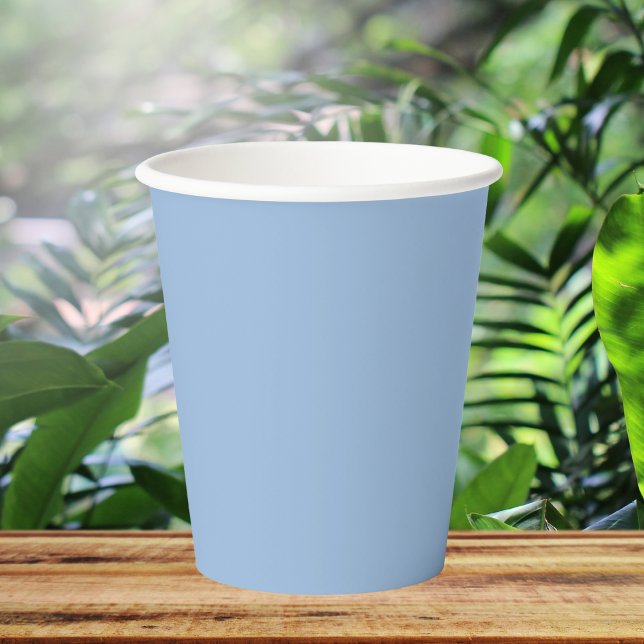 Carolina Blue Solid Color Pappbecher (Von Creator hochgeladen)