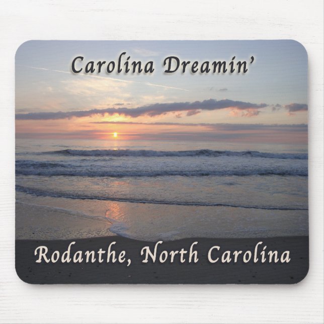 Carolina Dreamin Rodanthe NC Mousepad (Vorne)
