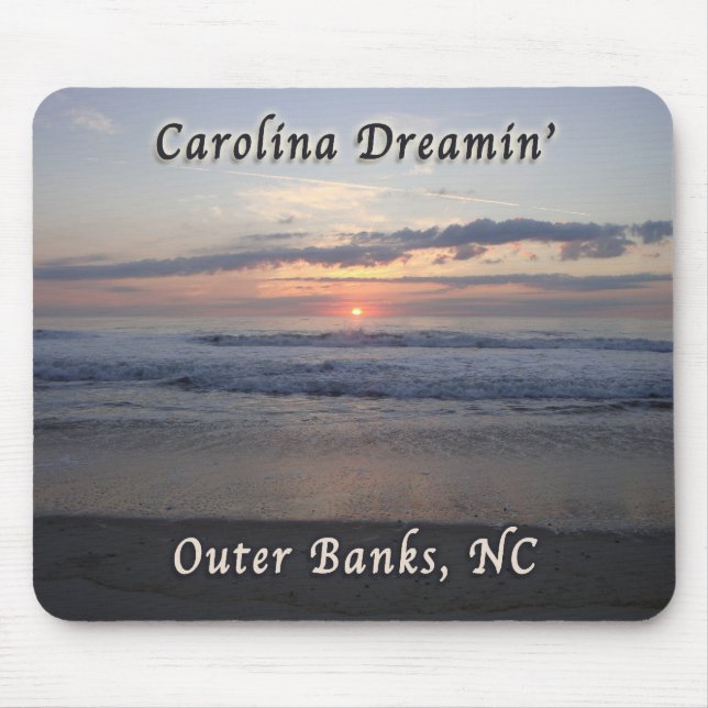 Carolina Dreaming Außenbanken NC Mousepad (Vorne)