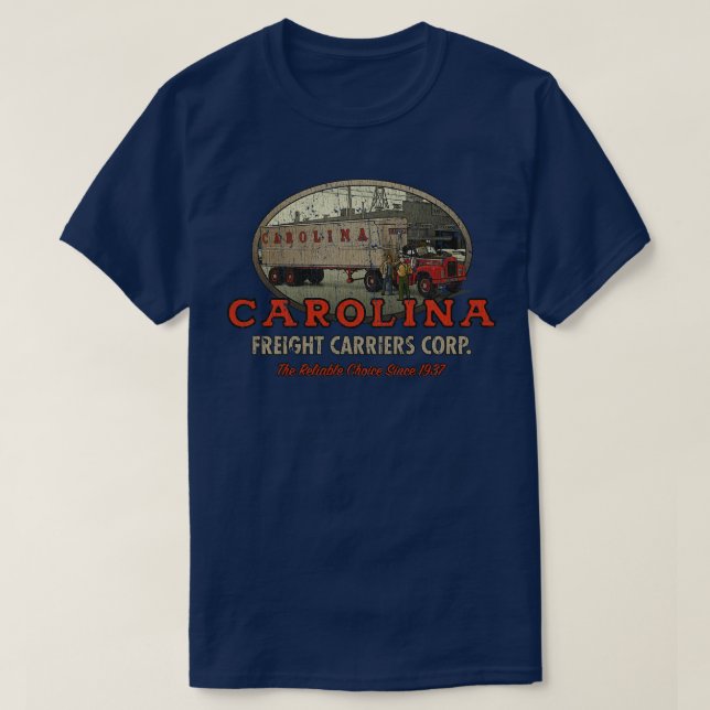 Carolina Freight Carriers Corporation T-Shirt (Design vorne)